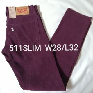 リーバイス(Levi's)の【W28/L32】511T スリムテーパー メンズS相当 Levi コーデュロイ(デニム/ジーンズ)