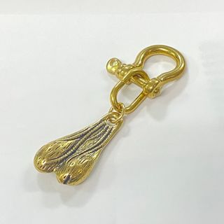 ブルズボール　牛 睾丸 バンパーナッツ トラックナッツ 真鍮 キーチェーン(キーホルダー)