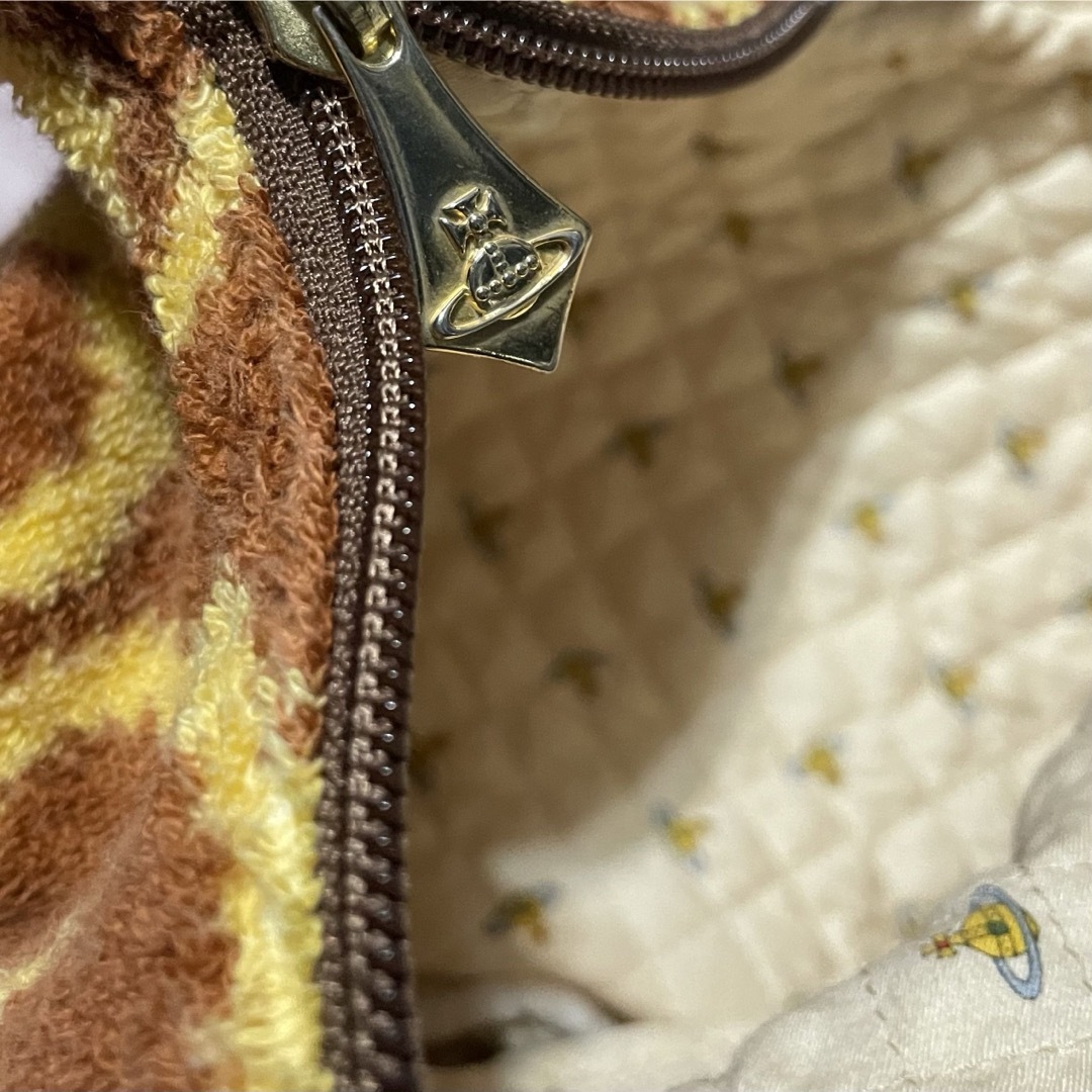 Vivienne Westwood(ヴィヴィアンウエストウッド)のヴィヴィアンウエストウッド【超希少】90's スクイグル パイル地 バナナバッグ レディースのバッグ(ショルダーバッグ)の商品写真
