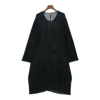 コムデギャルソン(COMME des GARCONS)のCOMME des GARCONS コムデギャルソン ワンピース -(M位) 黒 【古着】【中古】(ひざ丈ワンピース)