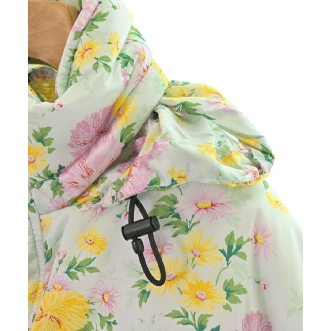 BALENCIAGA ダウンコート 36(XS位) 白系xピンクx黄等(花柄 BALENCIAGA ダウンコート 36(XS位) 白系xピンクx黄等(花柄