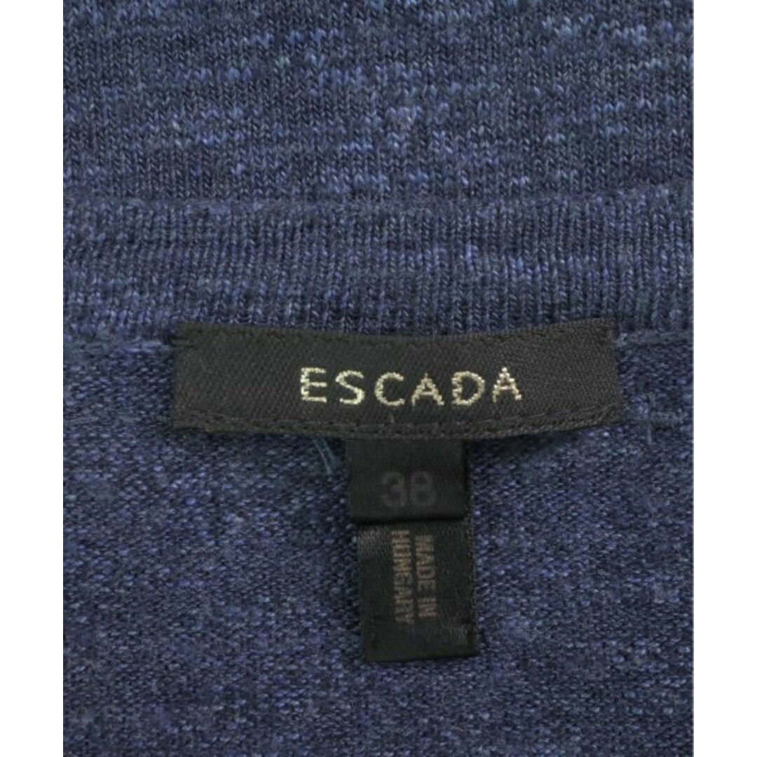 ESCADA(エスカーダ)のESCADA エスカーダ アンサンブル 38(S位) 青 【古着】【中古】 レディースのトップス(アンサンブル)の商品写真