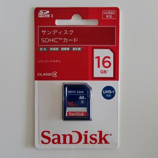 サンディスク(SanDisk)の《SanDisk》サンディスク SDHCカード 16GB　CLASS4(その他)