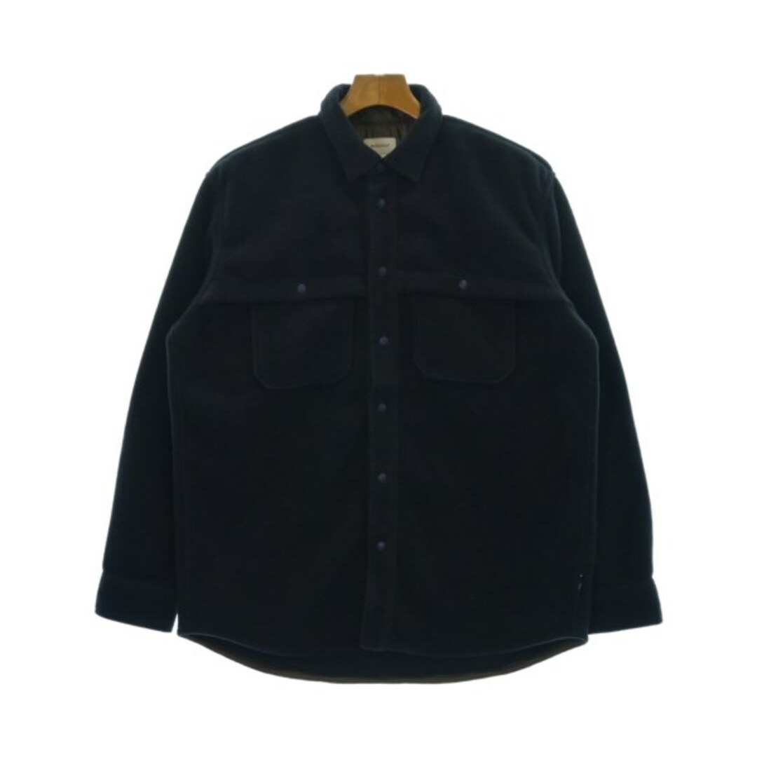 WOOLRICH(ウールリッチ)のWOOLRICH ウールリッチ カジュアルシャツ M 紺 【古着】【中古】 メンズのトップス(シャツ)の商品写真