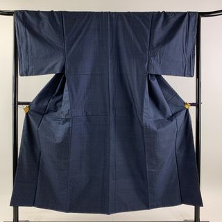 男着物 身丈151.5cm 裄丈67.5cm L 正絹 美品 秀品【中古】(着物)