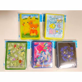 ポケモン(ポケモン)のポケモンカードゲーム デッキシールド 5個 まとめ売り(カードサプライ/アクセサリ)