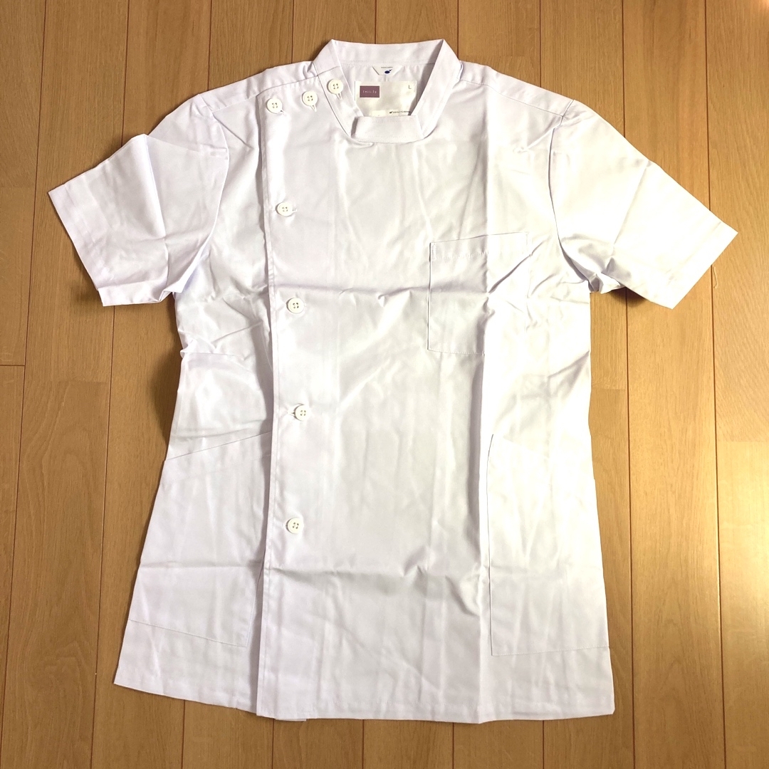 NAGAILEBEN(ナガイレーベン)の【新品】　看護服　Lサイズ　白衣　男性　看服　医療系 メンズのメンズ その他(その他)の商品写真