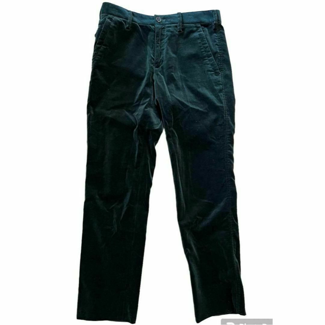 Paul Smith(ポールスミス)のポールスミスコレクション　緑　ベロア　スラックス　M サイズ　三浦春馬さん着用 メンズのパンツ(スラックス)の商品写真