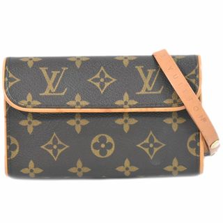 ルイヴィトン(LOUIS VUITTON)の本物 ルイヴィトン LOUIS VUITTON LV ポシェット フロランティーヌ モノグラム ウエストポーチ ブラウン M51855 Pochette Florentine ビトン バッグ 中古(ボディバッグ/ウエストポーチ)