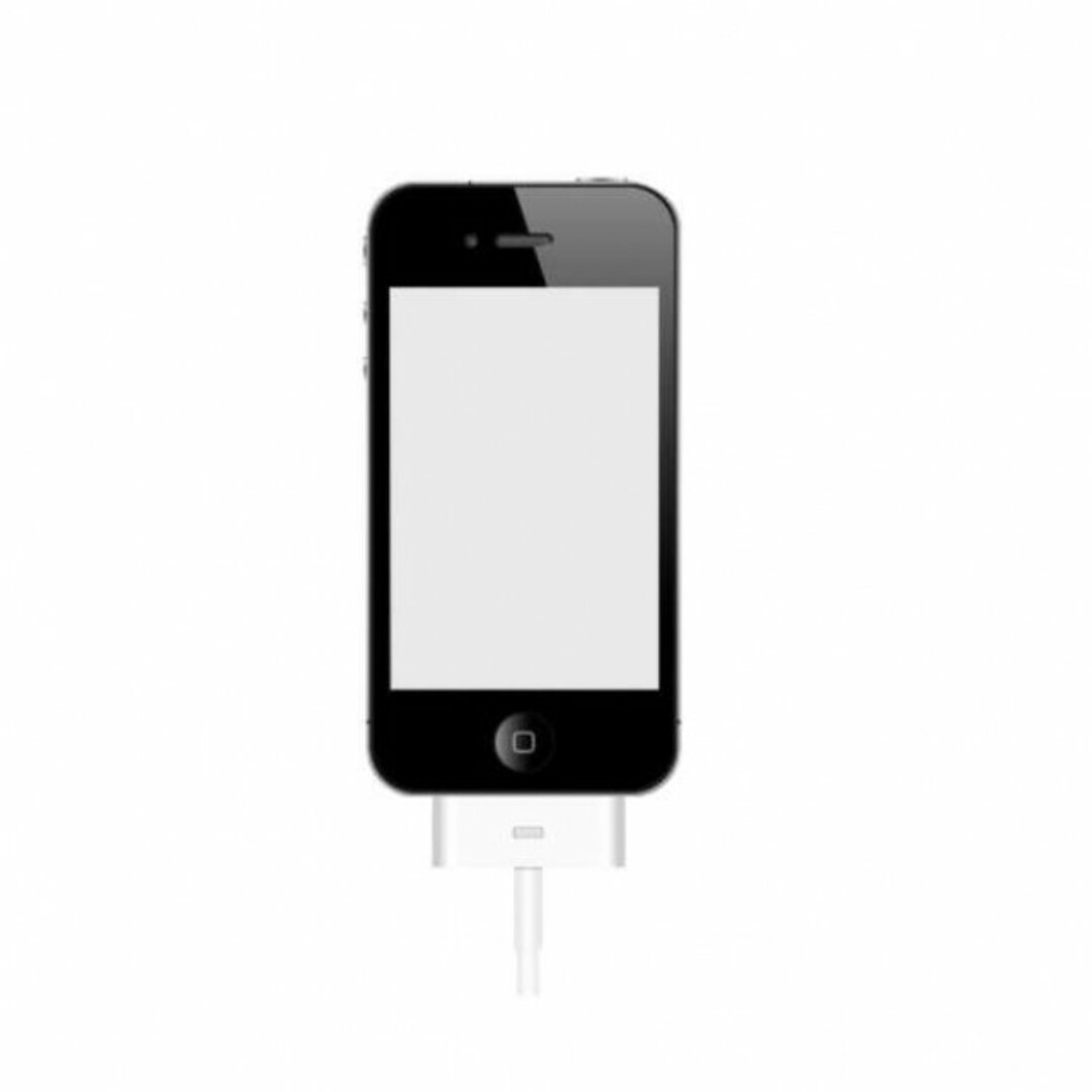 旧型 iPhone iPad iPod 充電器 充電 ケーブル USB ホワイト スマホ/家電/カメラのスマートフォン/携帯電話(バッテリー/充電器)の商品写真