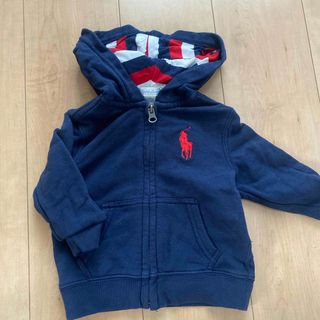 ラルフローレン(Ralph Lauren)のRalph Lauren キッズ　パーカー　12M(カーディガン/ボレロ)