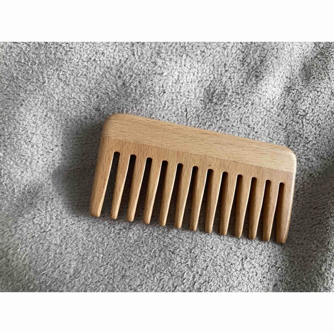 MUJI (無印良品)(ムジルシリョウヒン)の無印良品　ブナ材ヘアコーム コスメ/美容のヘアケア/スタイリング(ヘアブラシ/クシ)の商品写真