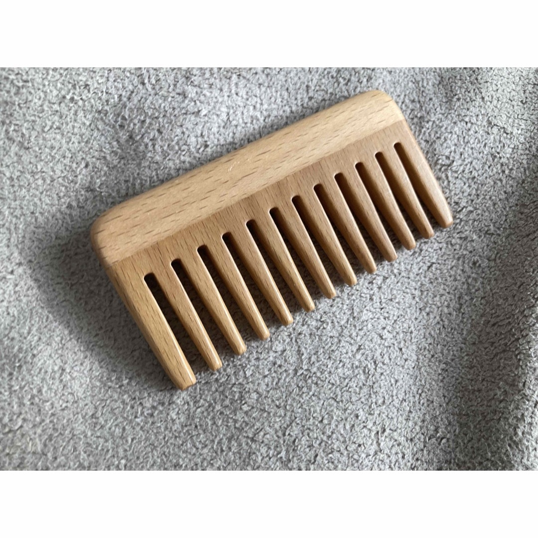 MUJI (無印良品)(ムジルシリョウヒン)の無印良品　ブナ材ヘアコーム コスメ/美容のヘアケア/スタイリング(ヘアブラシ/クシ)の商品写真