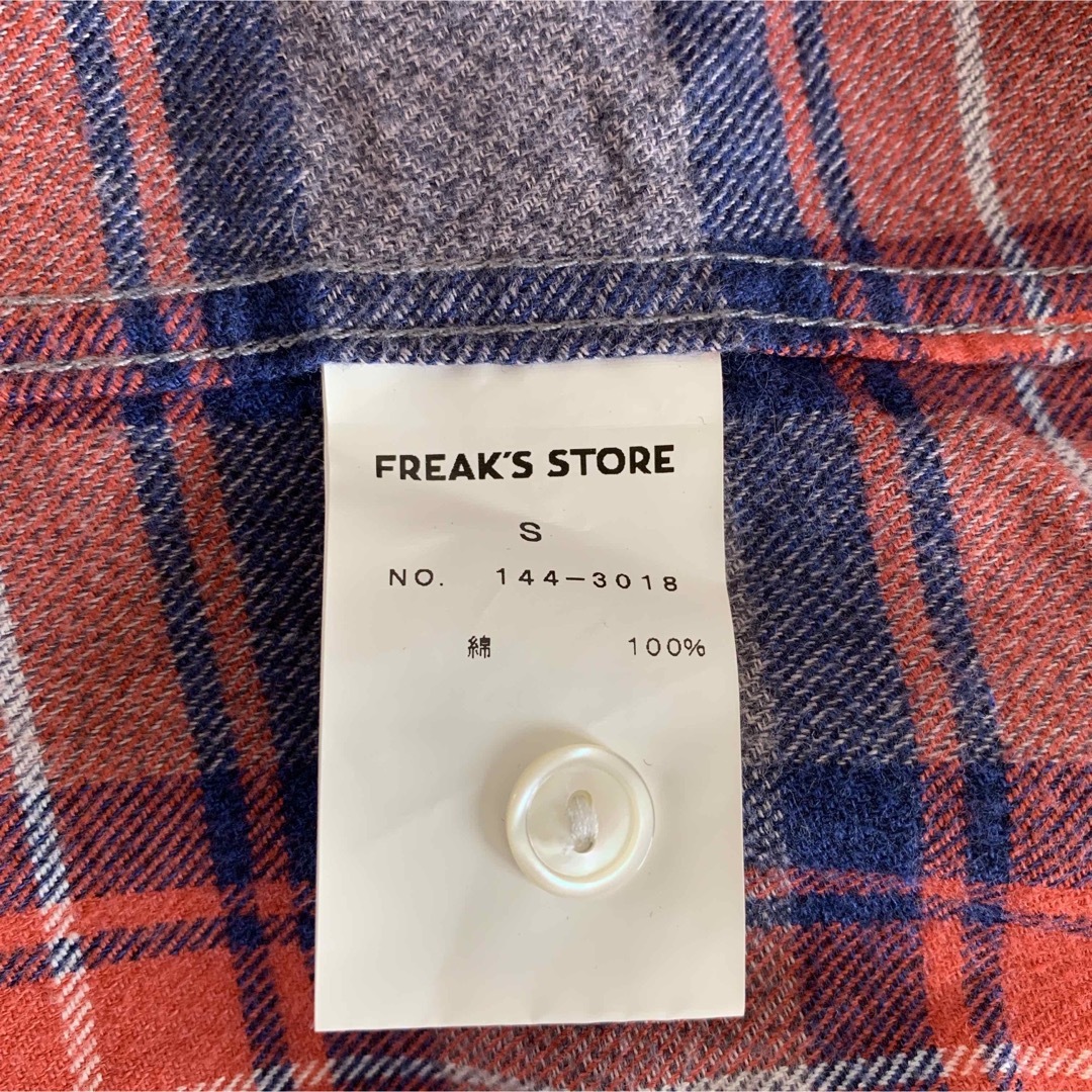 FREAK'S STORE(フリークスストア)のFREAK'S STORE レディース S チェック柄 シャツ 長袖 レディースのトップス(シャツ/ブラウス(長袖/七分))の商品写真