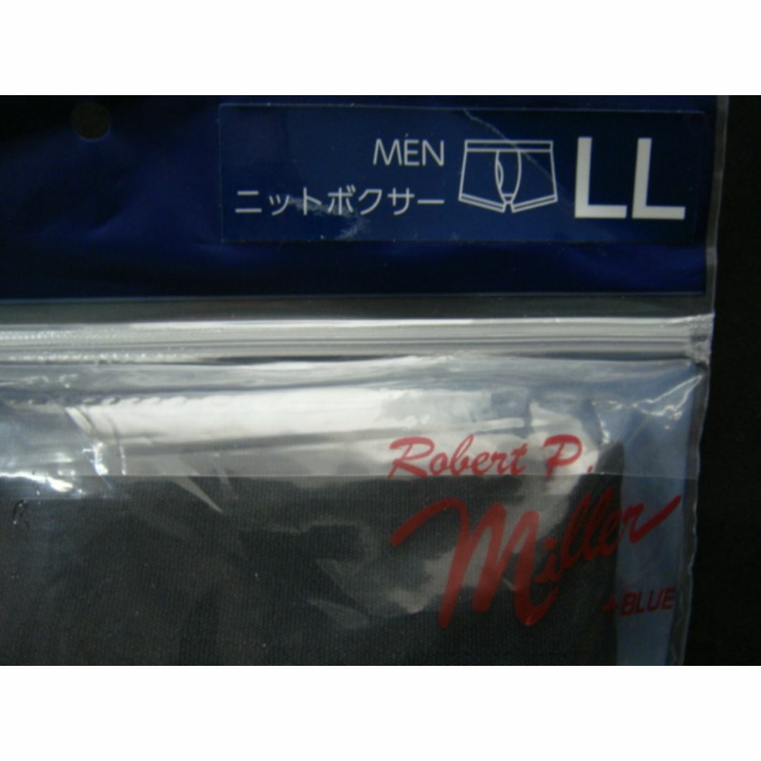 Robert P.Miller＋BLUE／ニットボクサーMENサイズLL*2P彡 メンズのアンダーウェア(ボクサーパンツ)の商品写真