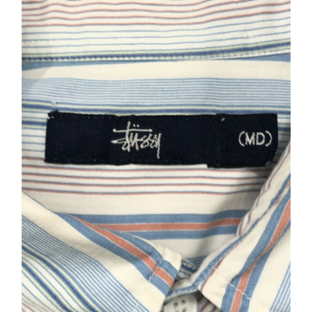 STUSSY(ステューシー)のステューシー STUSSY 半袖シャツ マルチストライプ柄    メンズ MD メンズのトップス(シャツ)の商品写真