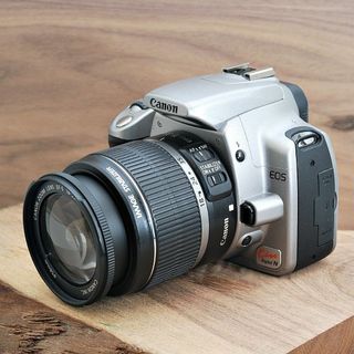 キヤノン(Canon)のキヤノン Canon EOS Kiss DIGITAL N レンズセット シルバー 一眼レフ カメラ 中古(デジタル一眼)