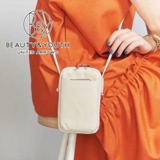 ユナイテッドアローズ(UNITED ARROWS)のBEAUTY&YOUTH レザージップスリムウォレットショルダー(ショルダーバッグ)