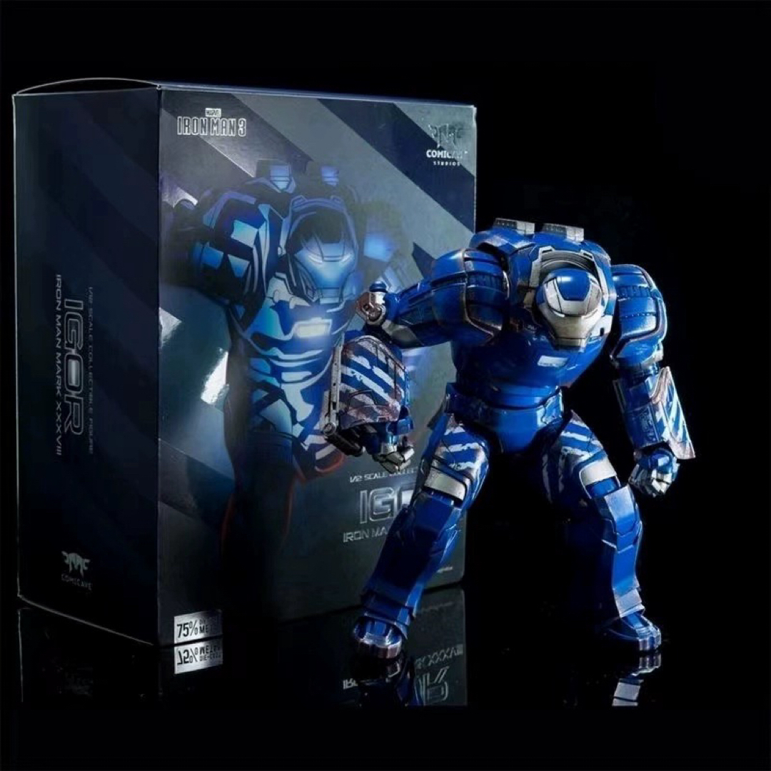 COMICAVEフィギュア アイアンマン マーク38 MK38 イゴール 合金 COMICAVEフィギュア アイアンマン マーク38 MK38 イゴール 合金