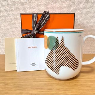 エルメス(Hermes)の【新品　ギフト包装】エルメス　マグカップ　ソー・エルメス　シュバル　馬柄(食器)