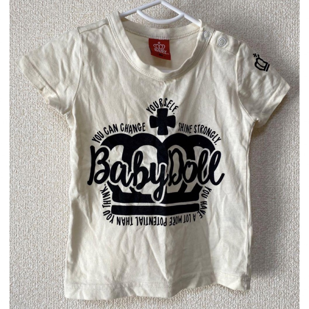 BABYDOLL(ベビードール)のベビードール、親子Tシャツ キッズ/ベビー/マタニティのキッズ服女の子用(90cm~)(Tシャツ/カットソー)の商品写真