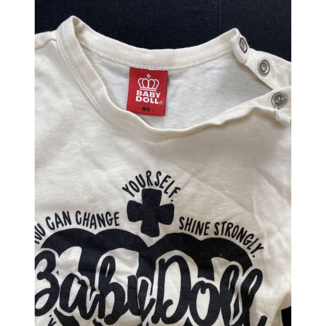 BABYDOLL(ベビードール)のベビードール、親子Tシャツ キッズ/ベビー/マタニティのキッズ服女の子用(90cm~)(Tシャツ/カットソー)の商品写真