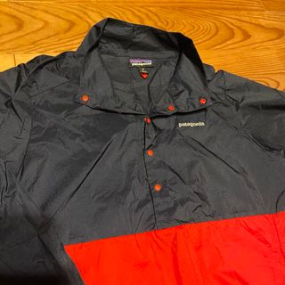 パタゴニア(patagonia)のメンズM フーディニ　スナップT プルオーバー　Patagonia(ナイロンジャケット)