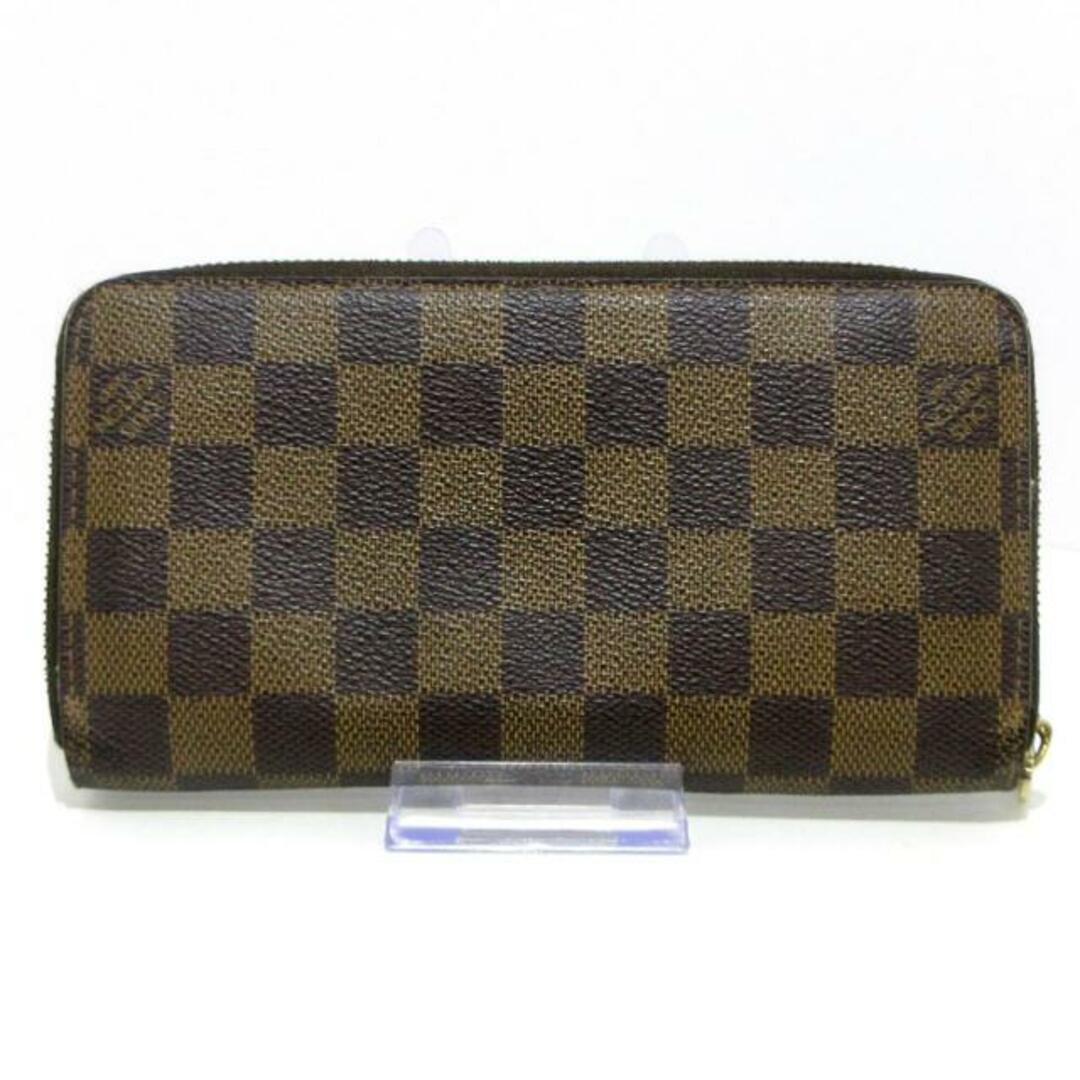 LOUIS VUITTON(ルイヴィトン)のLOUIS VUITTON(ルイヴィトン) 長財布 ダミエ ジッピー・ウォレット N60015 エベヌ ダミエ･キャンバス レディースのファッション小物(財布)の商品写真