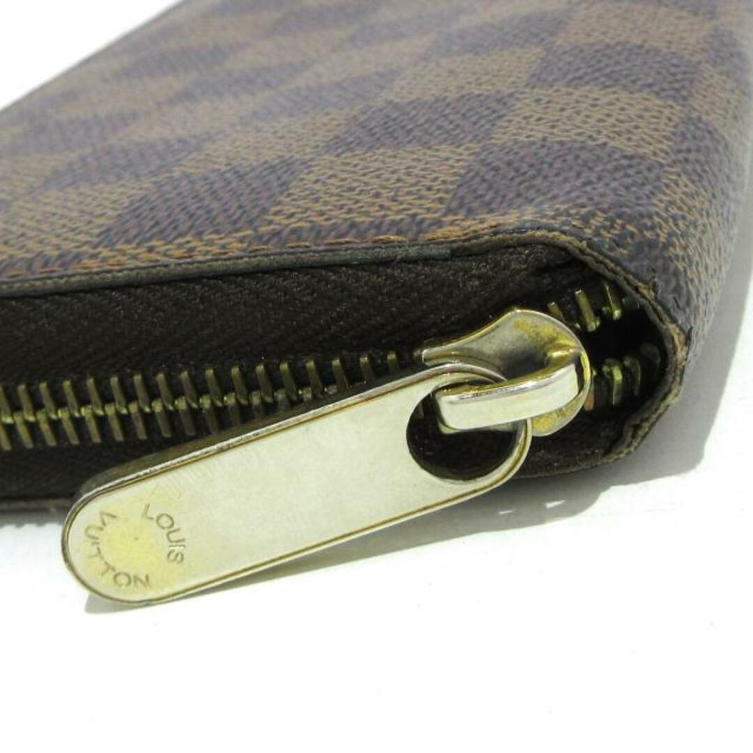 LOUIS VUITTON(ルイヴィトン)のLOUIS VUITTON(ルイヴィトン) 長財布 ダミエ ジッピー・ウォレット N60015 エベヌ ダミエ･キャンバス レディースのファッション小物(財布)の商品写真