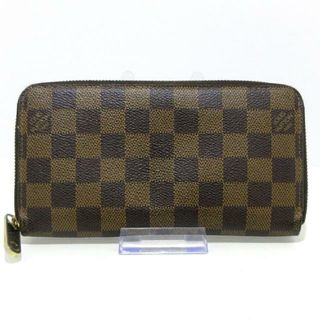 ルイヴィトン(LOUIS VUITTON)のLOUIS VUITTON(ルイヴィトン) 長財布 ダミエ ジッピー・ウォレット N60015 エベヌ ダミエ･キャンバス(財布)