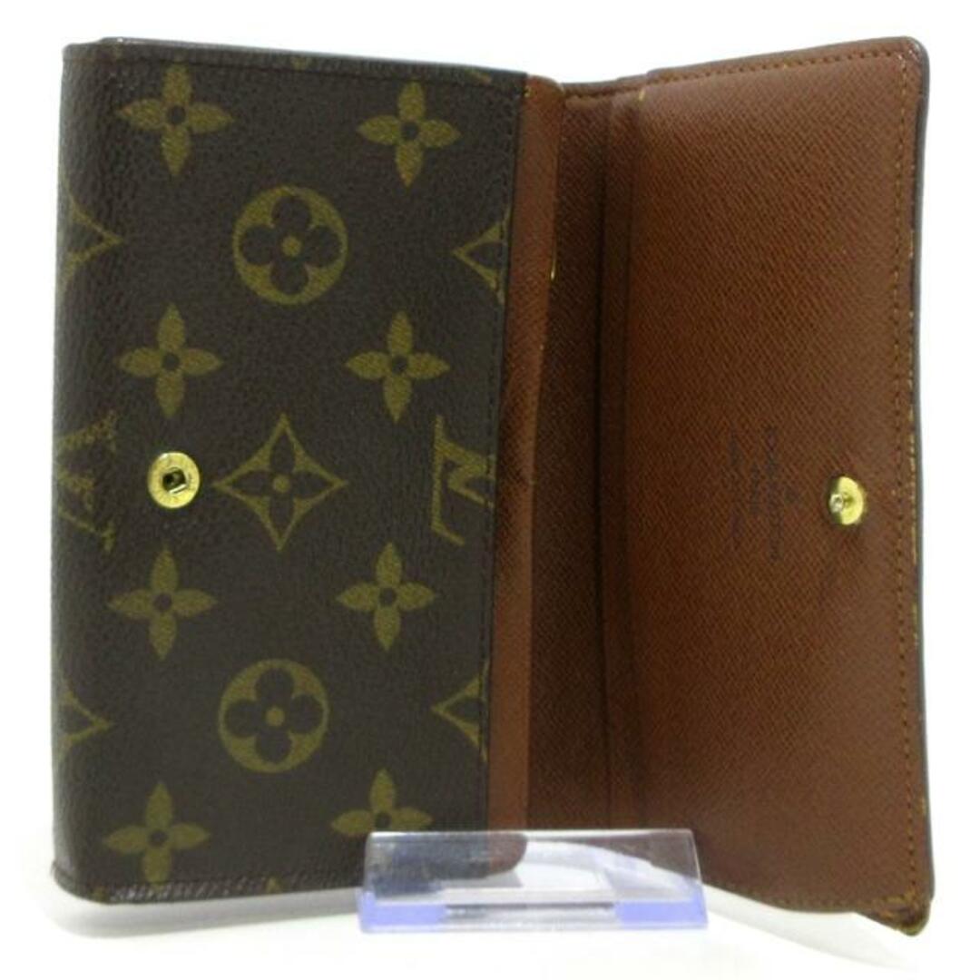 LOUIS VUITTON(ルイヴィトン)のLOUIS VUITTON(ルイヴィトン) 2つ折り財布 モノグラム ポルト モネ・ビエ トレゾール M61730 ■外側素材⇒モノグラム・キャンバス■内側素材⇒クロスグレインレザー レディースのファッション小物(財布)の商品写真