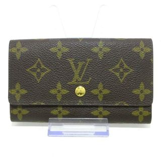 ルイヴィトン(LOUIS VUITTON)のLOUIS VUITTON(ルイヴィトン) 2つ折り財布 モノグラム美品  ポルトモネジップ M61735 ■外側　⇒　モノグラム・キャンバス■内側　⇒　クロスグレインレザー(財布)