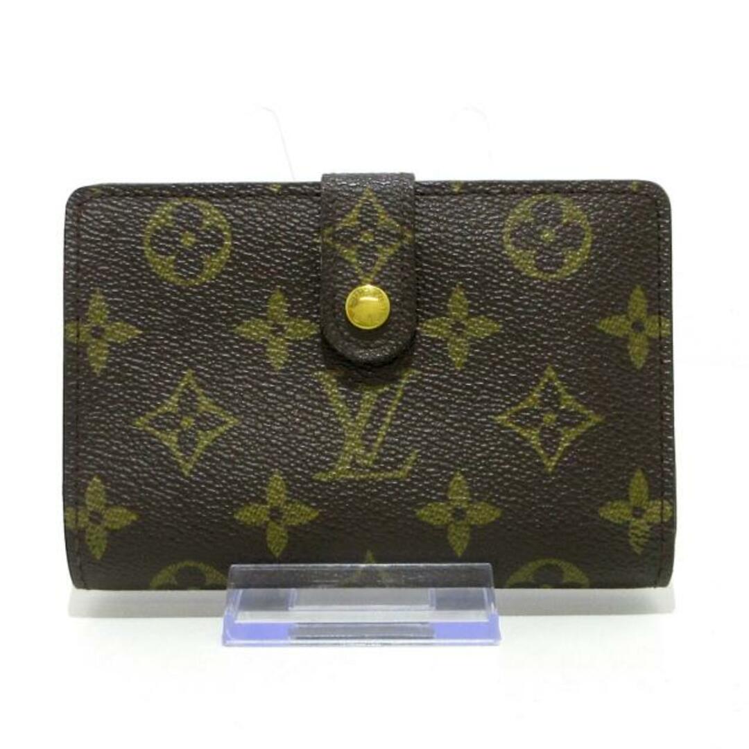 LOUIS VUITTON(ルイヴィトン)のLOUIS VUITTON(ルイヴィトン) 2つ折り財布 モノグラム ポルト モネ・ビエ ヴィエノワ M61663 ■外側⇒モノグラム・キャンバス■内側⇒クロスグレインレザー レディースのファッション小物(財布)の商品写真