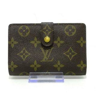 ルイヴィトン(LOUIS VUITTON)のLOUIS VUITTON(ルイヴィトン) 2つ折り財布 モノグラム ポルト モネ・ビエ ヴィエノワ M61663 ■外側⇒モノグラム・キャンバス■内側⇒クロスグレインレザー(財布)