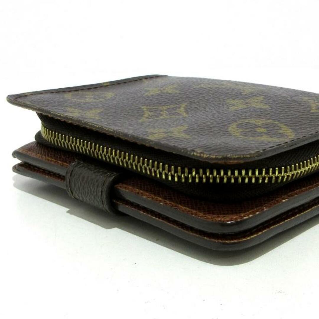 LOUIS VUITTON(ルイヴィトン)のLOUIS VUITTON(ルイヴィトン) 2つ折り財布 モノグラム コンパクト・ジップ M61667 モノグラム･キャンバス レディースのファッション小物(財布)の商品写真
