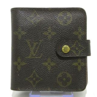 ルイヴィトン(LOUIS VUITTON)のLOUIS VUITTON(ルイヴィトン) 2つ折り財布 モノグラム コンパクト・ジップ M61667 モノグラム･キャンバス(財布)