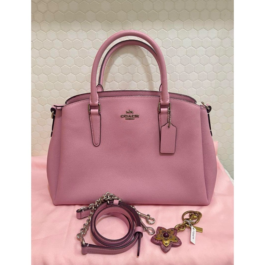 COACH - COACH コーチ　バッグ　ショルダーバッグ&キーチャーム　ピンク