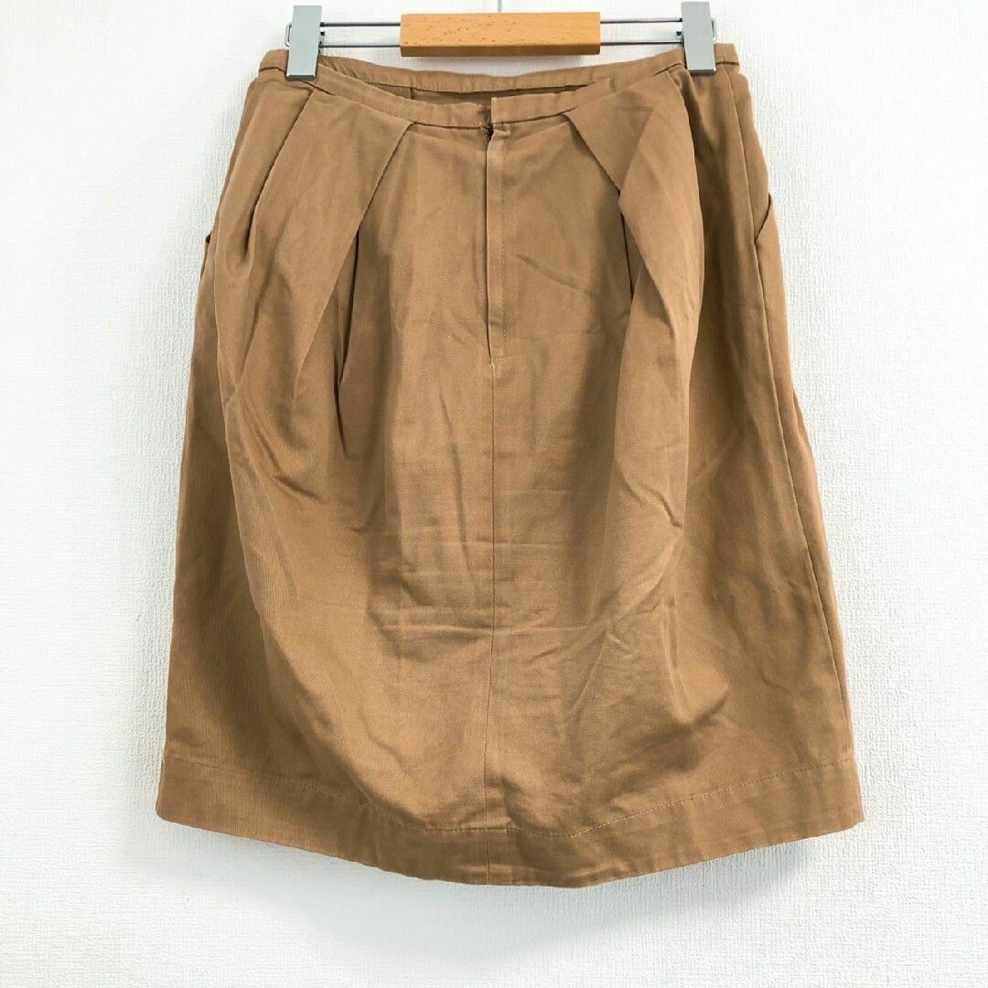 DOUBLE STANDARD CLOTHING(ダブルスタンダードクロージング)のダブルスタンダードクロージング レディース M タイトスカート ひざ丈 綿100 レディースのスカート(ひざ丈スカート)の商品写真