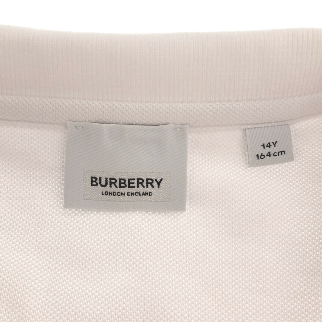 BURBERRY バーバリー ロゴ入り ポロシャツ 半袖 14Y 164cm BURBERRY バーバリー ロゴ入り ポロシャツ 半袖 14Y 164cm
