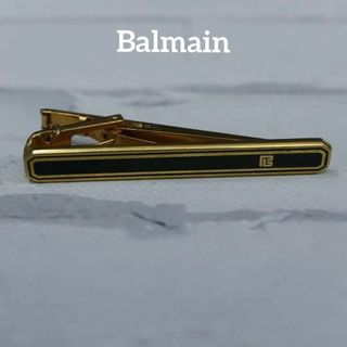 バルマン(BALMAIN)の【匿名配送】バルマン タイピン ゴールド ロゴ シンプル(ネクタイピン)