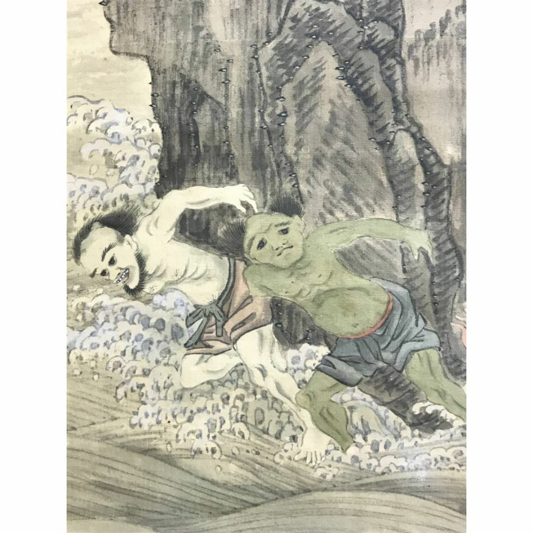 作者不詳/釈迦図/シャカ図/仏事掛/人物図/掛軸☆宝船☆AE-137 作者不詳/釈迦図/シャカ図/仏事掛/人物図/掛軸☆宝船☆AE-137