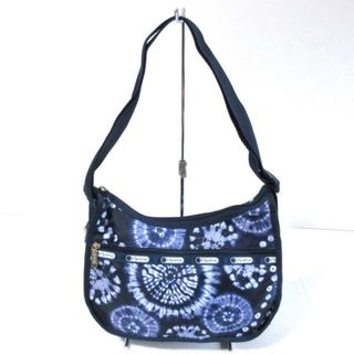 レスポートサック(LeSportsac)のLESPORTSAC(レスポートサック) ショルダーバッグ新品同様  - ダークネイビー×ライトパープル レスポナイロン(ショルダーバッグ)