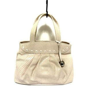 フルラ(Furla)のFURLA(フルラ) トートバッグ ベージュ 型押し加工 レザー(トートバッグ)