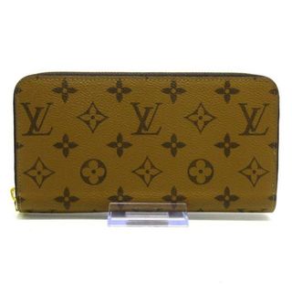 ルイヴィトン(LOUIS VUITTON)のLOUIS VUITTON(ルイヴィトン) 長財布 モノグラムリバース美品  ジッピーウォレット M82444 ノワールブロン モノグラム･リバース キャンバス(財布)