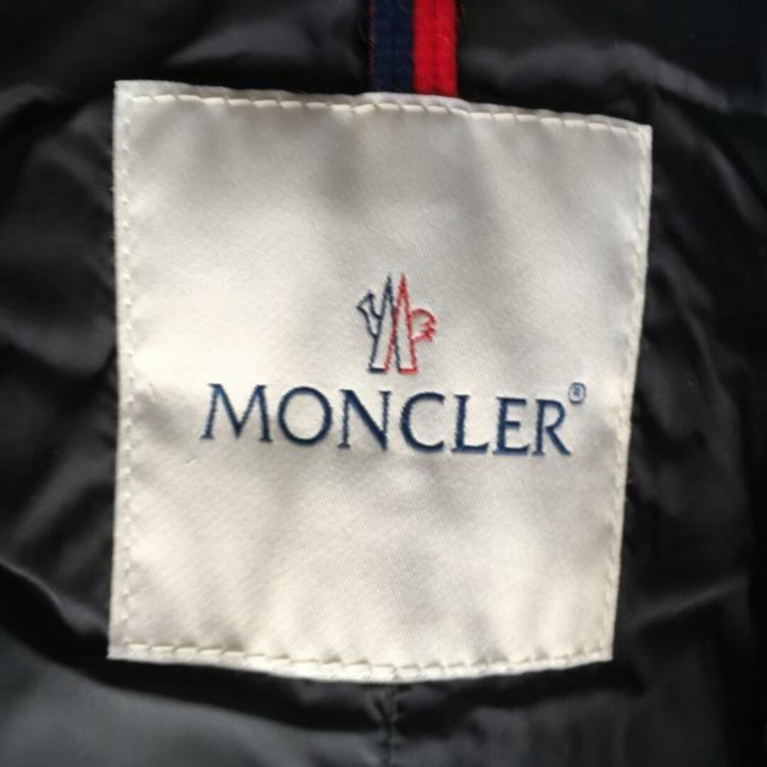 MONCLER(モンクレール)のモンクレール ダウンベスト サイズ1 S 黒 レディースのジャケット/アウター(ダウンベスト)の商品写真