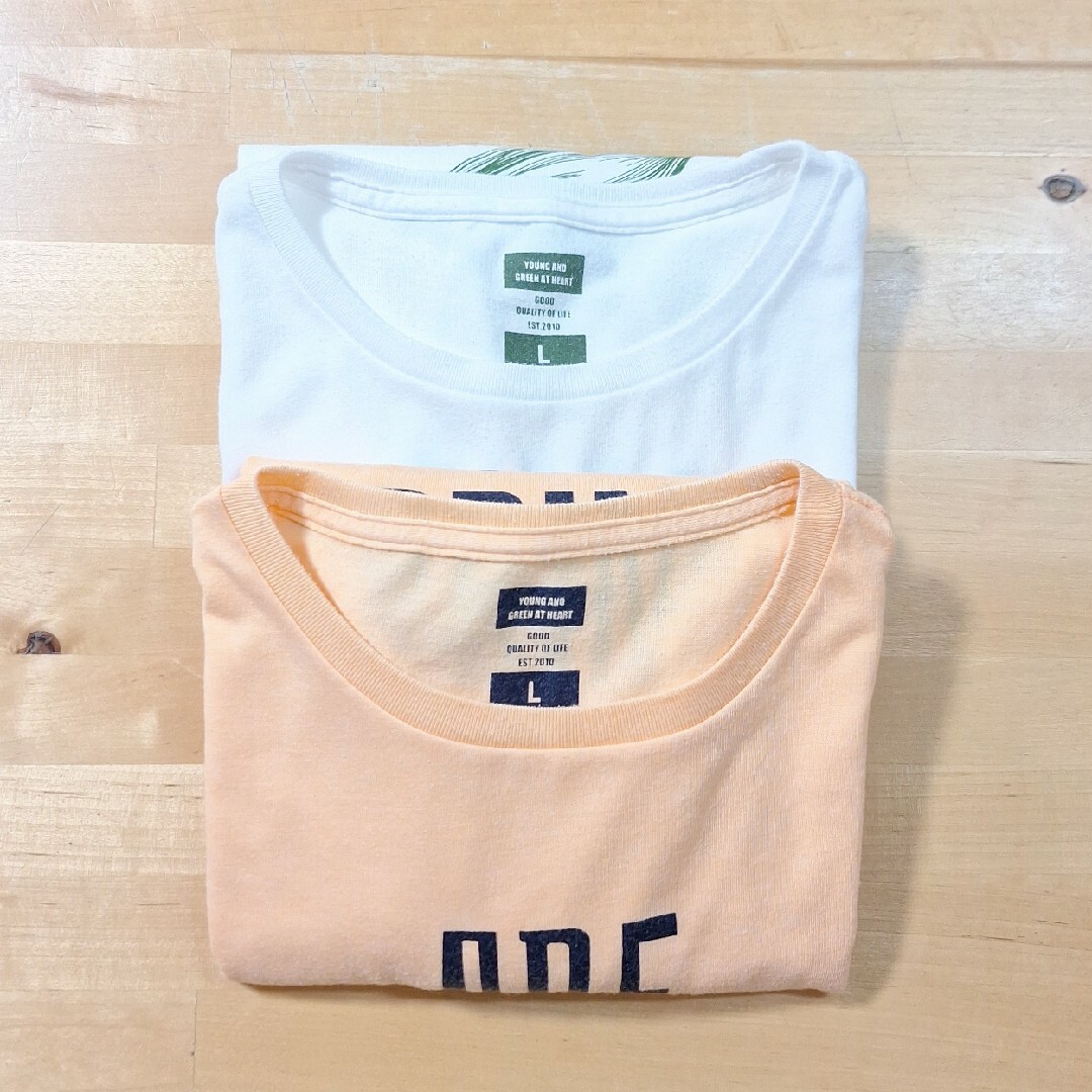 AEON(イオン)のメンズTシャツ 2枚セット メンズのトップス(Tシャツ/カットソー(半袖/袖なし))の商品写真