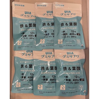 ユーハミカクトウ(UHA味覚糖)のUHA味覚糖　グミサプリ　6袋(その他)