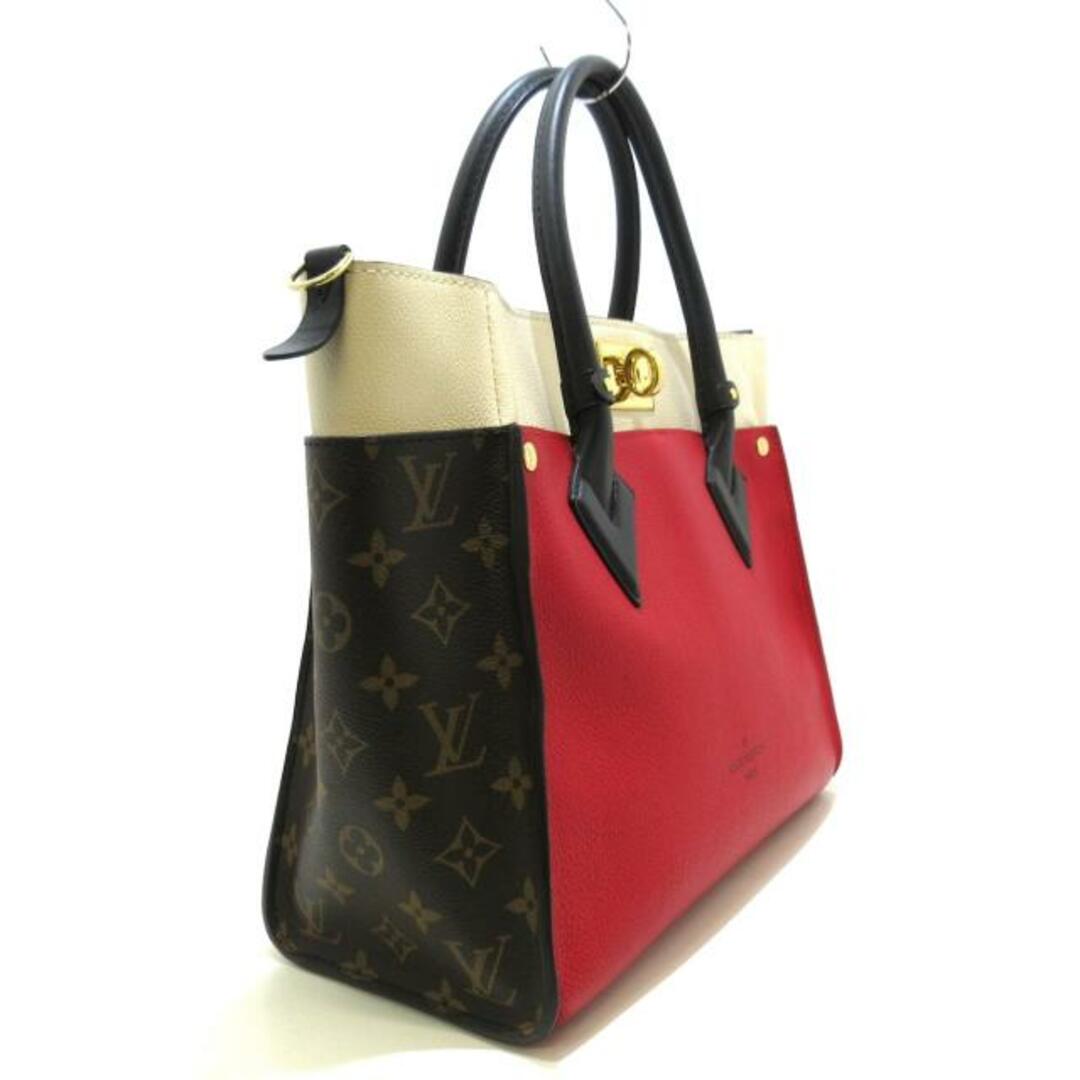 LOUIS VUITTON(ルイヴィトン)のLOUIS VUITTON(ルイヴィトン) トートバッグ モノグラム オンマイサイド M53824 ルージュピラット カーフレザー×モノグラム・キャンバス レディースのバッグ(トートバッグ)の商品写真