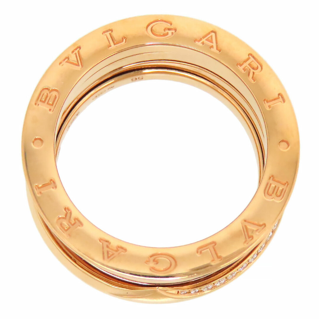 BVLGARI(ブルガリ)のブルガリ ビーゼロワン リング S #56 358964 Au750 (K18PG) レディース BVLGARI 【中古】 【ジュエリー】 レディースのアクセサリー(リング(指輪))の商品写真