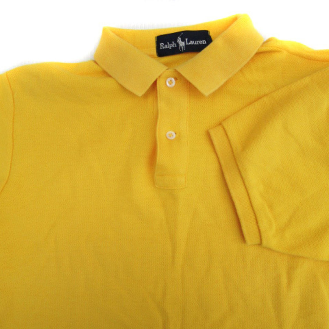 Ralph Lauren(ラルフローレン)のラルフローレン RALPH LAUREN ポロシャツ 半袖 ポロカラー L 黄 メンズのトップス(ポロシャツ)の商品写真